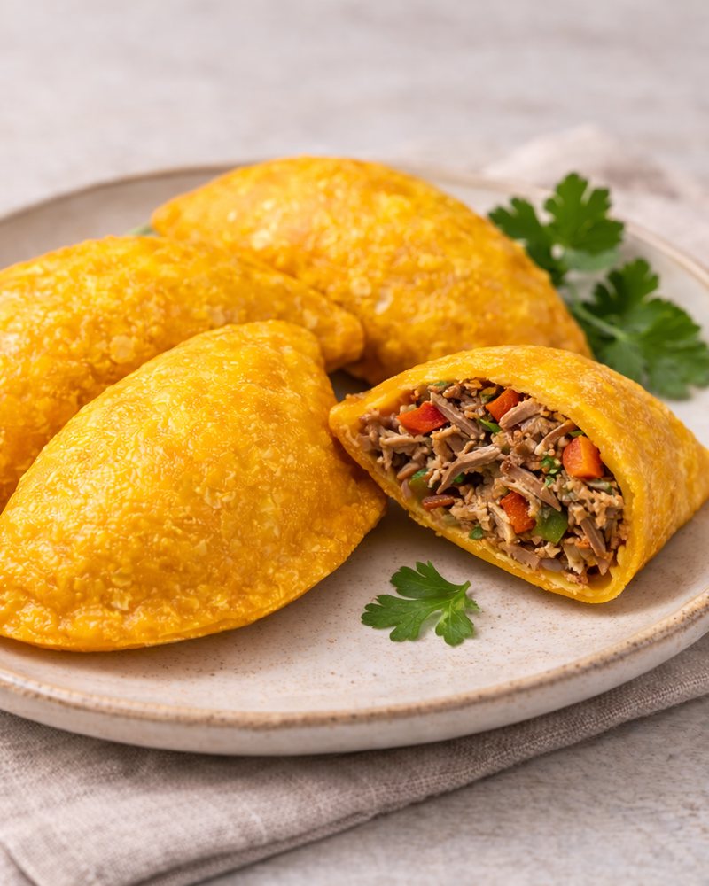 Empanadas de maíz crujiente